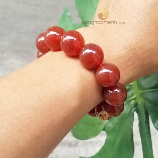 Vòng Agate Đỏ 16 ly
