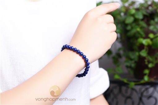 Vòng tay Đá Thanh Kim 6 ly