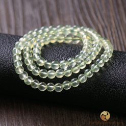 Chuỗi hạt đá thạch anh xanh lá cây 6 ly
