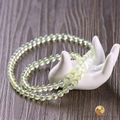 Tràng hạt đá thạch anh xanh lá cây 6 ly