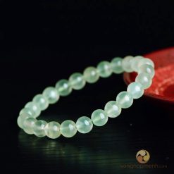 Vòng Tay Đá Thạch Anh Xanh Lá Cây 8 ly