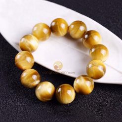 Vòng tay đá mắt hổ vàng 16 ly