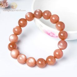 Vòng tay Đá Sunstone 12 ly