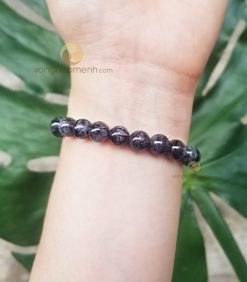 Vòng Thạch Anh Tóc Đen 8 ly, 3A - vong tay phong thuy