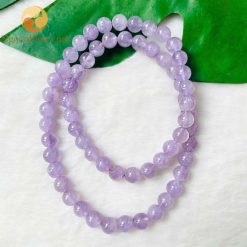 Chuỗi đá thạch anh tím nhạt 6 ly - CTATN06