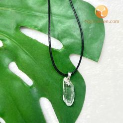 Vòng cổ đá thạch anh trắng