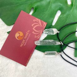 Vòng cổ đá thạch anh trắng
