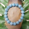 Vòng Tay Đá Aquamarine 10 ly - vòng tay phong thủy