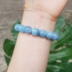 Vòng Aquamarine 10 ly - vòng phong thủy