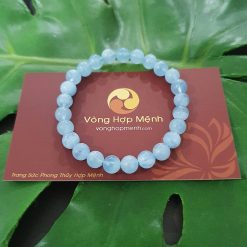 Vòng Tay Đá Aquamarine 6 ly - vonghopmenh
