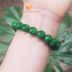 Vòng Đá cẩm thạch sơn thủy 10 ly - vòng tay phong thủy cho nữ