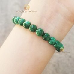 Vòng đá cẩm thạch sơn thủy 8 ly - vòng phong thủy