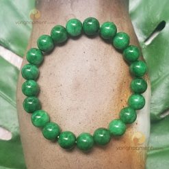 Vòng cẩm thạch sơn thủy 8 ly - vòng đá phong thủy