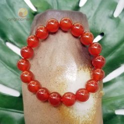 Vòng Tay Đá Mã Não Đỏ 10 ly - vòng phong thủy