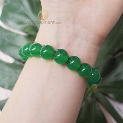 Vòng Đá Mã Não Xanh 10 ly - vòng tay phong thủy