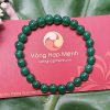 Vòng Tay Đá Mã Não Xanh 6 ly - vòng phong thủy cho nữ mệnh Hỏa