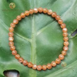 Vòng tay Đá mặt trời (Sunstone) 4 ly - Vòng tay phong thủy