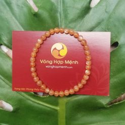 Vòng Đá Sunstone 4 ly - Vòng phong thủy vonghopmenh