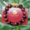 Vòng Đá mắt hổ vàng nâu 12 ly mix Tỳ Hưu bạc mạ vàng - vòng tay phong thủy ngocnhien